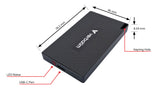 Verbatim Metal Mini Ssd    512Gb Usb-C Gen 2                32030