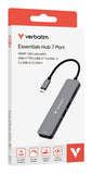 Verbatim Usb-C Essentials Multi- Port Hub 7 Port            32158