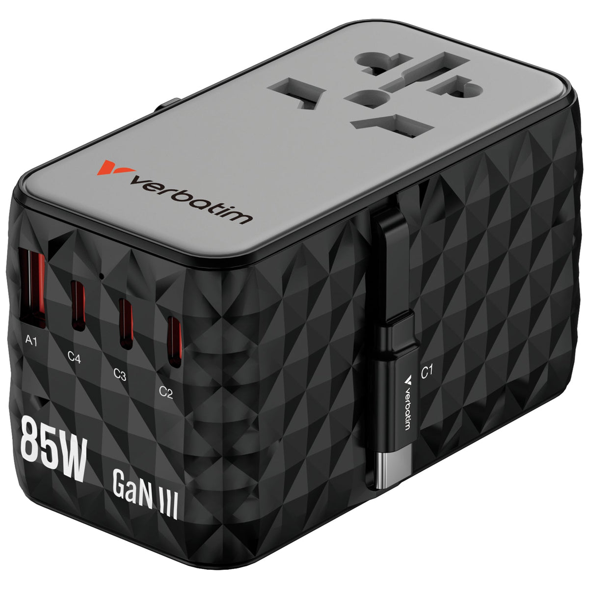 Verbatim Charge´n´travel Diamond 85W Retr. Cable Cnt-02     32127