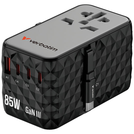Verbatim Charge´n´travel Diamond 85W Retr. Cable Cnt-02     32127