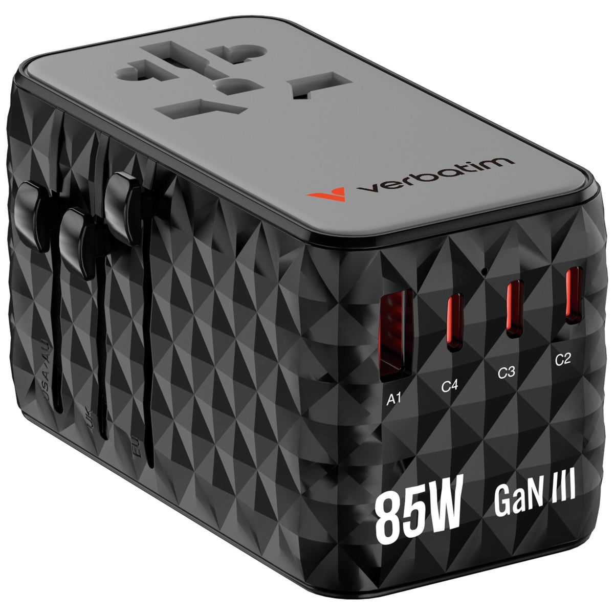 Verbatim Charge´n´travel Diamond 85W Retr. Cable Cnt-02     32127