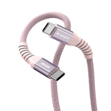 Verbatim Sync&Charge 60W 120Cm Usb-C/Usb-C Magnetic Pink  31853
