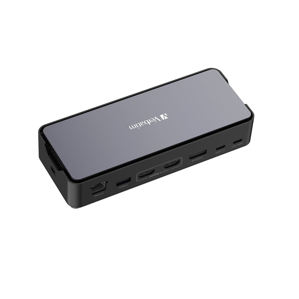 Verbatim Usb-C Pro Docking Stat. 15 Port With 256Gb Ssd 32174