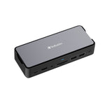 Verbatim Usb-C Pro Docking Stat. 15 Port With 256Gb Ssd 32174