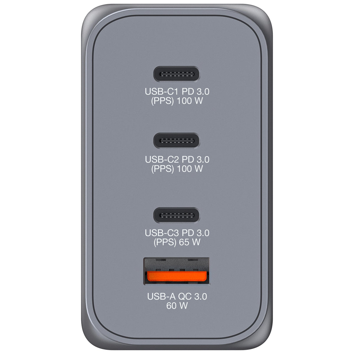 Verbatim Gnc-200 Gan Charg. 200W 3Xusb-C Pd, 1Xusb-A Qc 3.0 32204