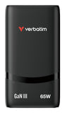 Verbatim Fold N Go Gan Charger 65W 2Xusb C Schw.klappb.st.32354