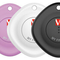 1X3 Verbatim My Finder Bluetooth Schwarz Weiß Purple Myf-03 32132