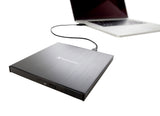 Verbatim Slimline Blu-Ray Writer Usb 3.1 Gen 1 Usb-C Ultra Hd 4K