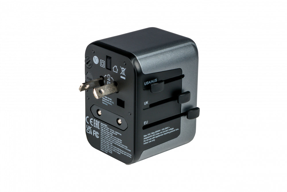 Verbatim Uni.travel Adapt.uta-03 Usb-C 30W 2Xusb-C 2Xusb-A  49545