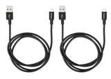1X2 Verbatim Micro Usb Cable Sync & Charge 100Cm Black 48874