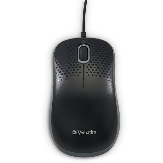 Verbatim Silent Optical Mouse Black                      49024