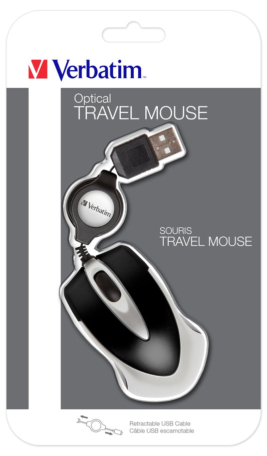 Verbatim Go Mini Optical Travel Mouse Black                49020