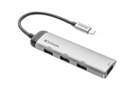 Verbatim Usb-C Multiport Hub Four Port Usb 3.2 Gen 1