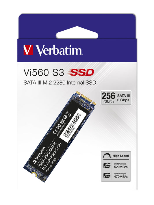 Verbatim Vi560 S3 M.2 Ssd  256Gb 49362