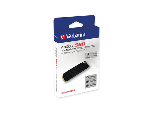 Verbatim Vi7000G M.2 Ssd     2Tb Pcie Nvme                  49368
