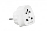 Verbatim World To Europe Travel Adapter Plug White Wteu-02 49549