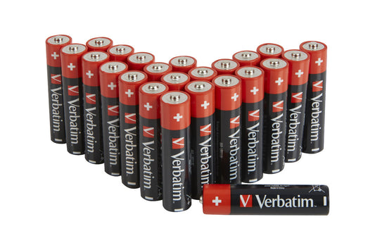 1X24 Verbatim Alkaline Battery Micro Aaa Lr 03 Pvc Box    49504