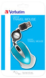 Verbatim Go Mini Optical Travel Mouse Caribbean     49022