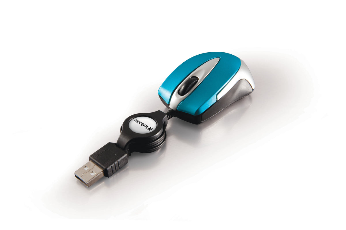 Verbatim Go Mini Optical Travel Mouse Caribbean     49022
