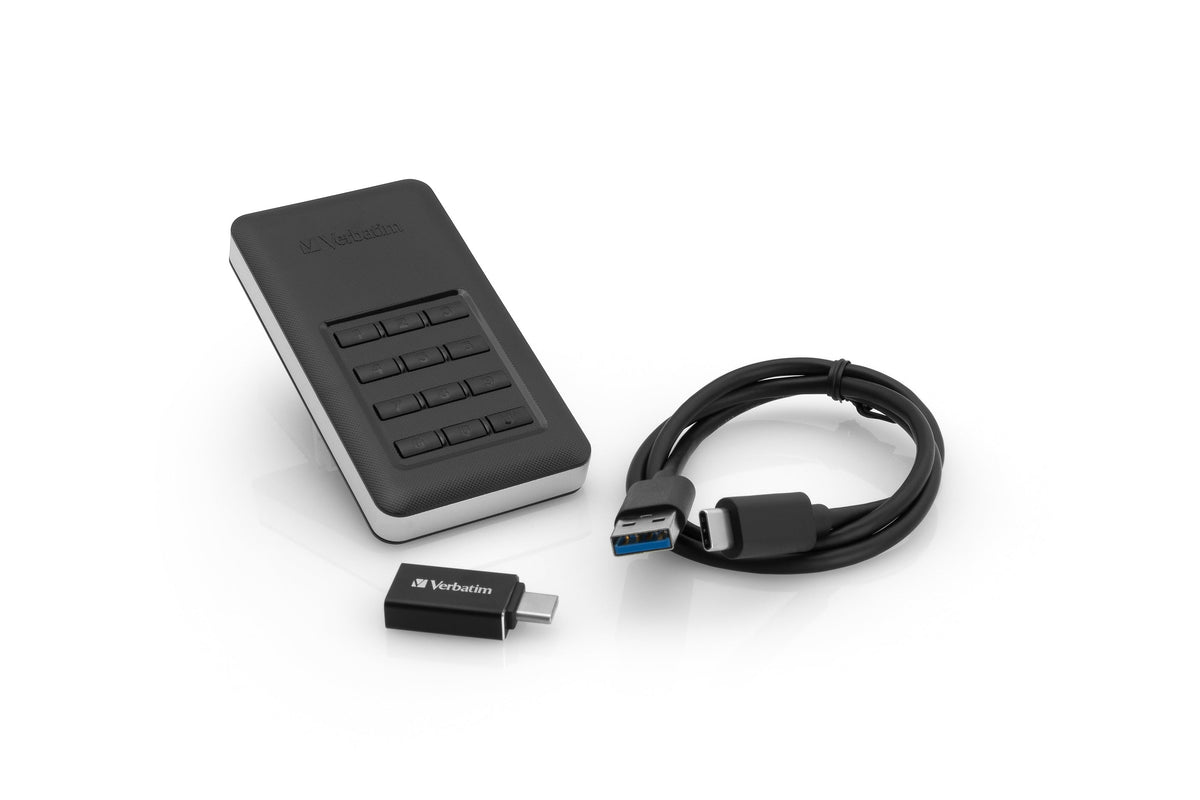 Verbatim Store N Go Ssd    256Gb Secure Portable Usb 3.1    53402