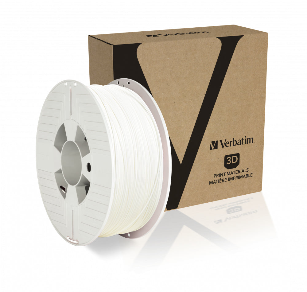 Verbatim 3D Printer Filament Abs 1,75 Mm 1 Kg White