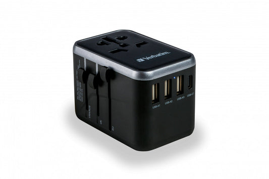 Verbatim Uni.travel Adapt.uta-04 Usb-C 61W 2Xusb-C 3Xusb-A  49546