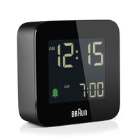 Braun Bc 08 B-Dcf     Black Radio Controlled Alarm Clock