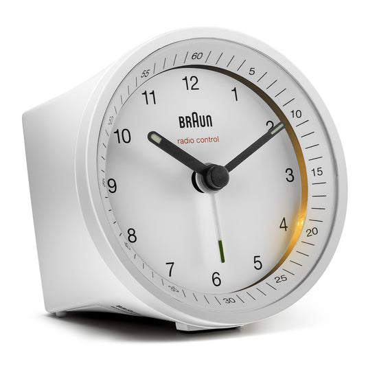 Braun Bc 07 W-Dcf Radio Alarm Clock White
