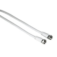 Hama Sat Connection Cable 3M F-Plug/F-Plug, White 11898