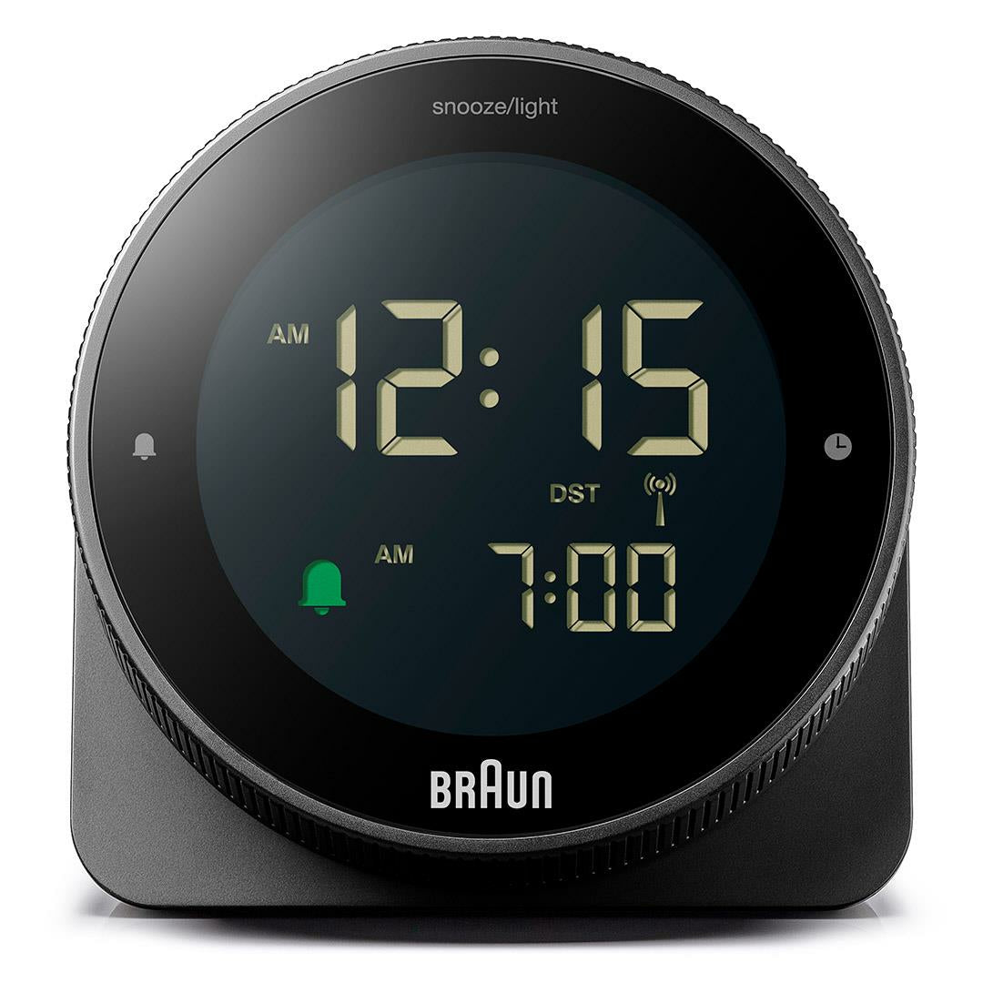 Braun Bc 24 B Dcf Radio Alarm Clock Black