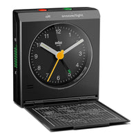Braun Bc 05 B  Quartz Foldable Alarm Clock Black