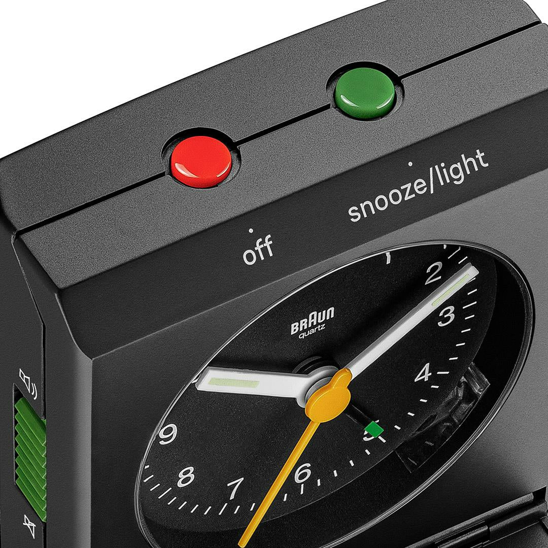 Braun Bc 05 B  Quartz Foldable Alarm Clock Black