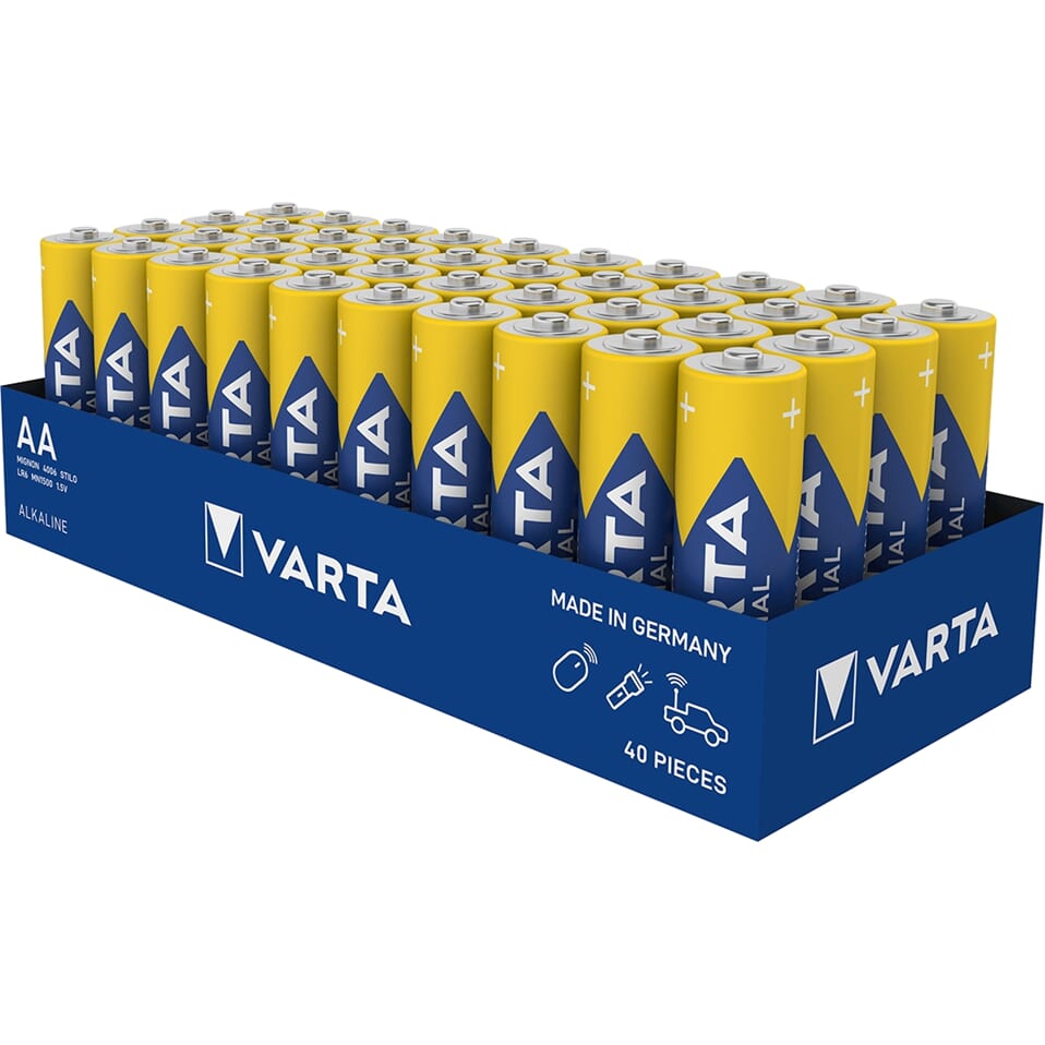 Ds Varta Batterij R6 Alk Aa (40)