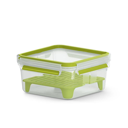 Emsa Clip&Go Food Storage Box Green 1,3 L