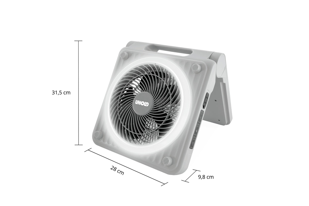 Unold 86517 Solarventilator Grau Camping