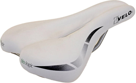 Fietszadel Velo Widechannel - Wit