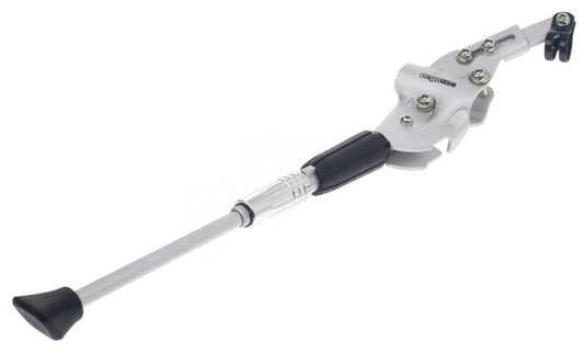 Zijstandaard Achterbrugmontage 24 T/M 28" Ergotec Universeel - Zilver