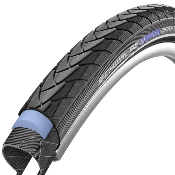 Buitenband Schwalbe Marathon Plus Smartguard 26 X 1 5/8" / 42-590 Mm - Zwart Met Reflectie