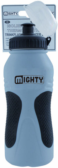 Bidon Mighty 600Ml Met Anti-Slip - Zilver