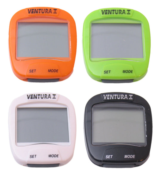 Fietscomputer Ventura X 10 Functies - Zwart
