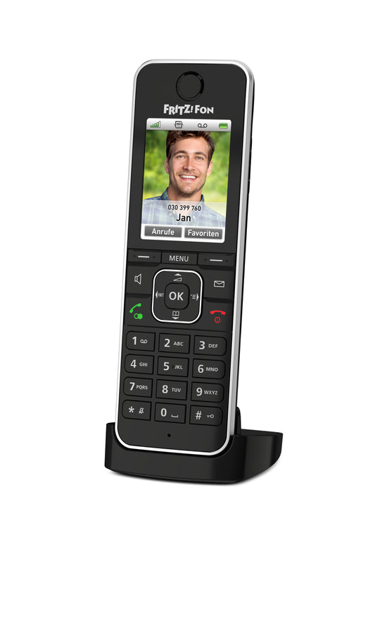 Avm Fritz!Fon C6 Black Ip Phone Wireless