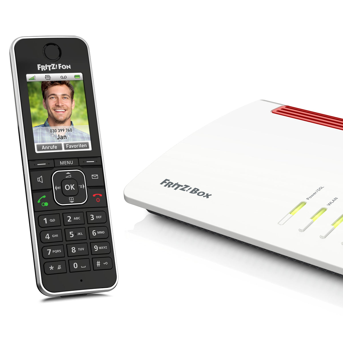 Avm Fritz!Fon C6 Black Ip Phone Wireless
