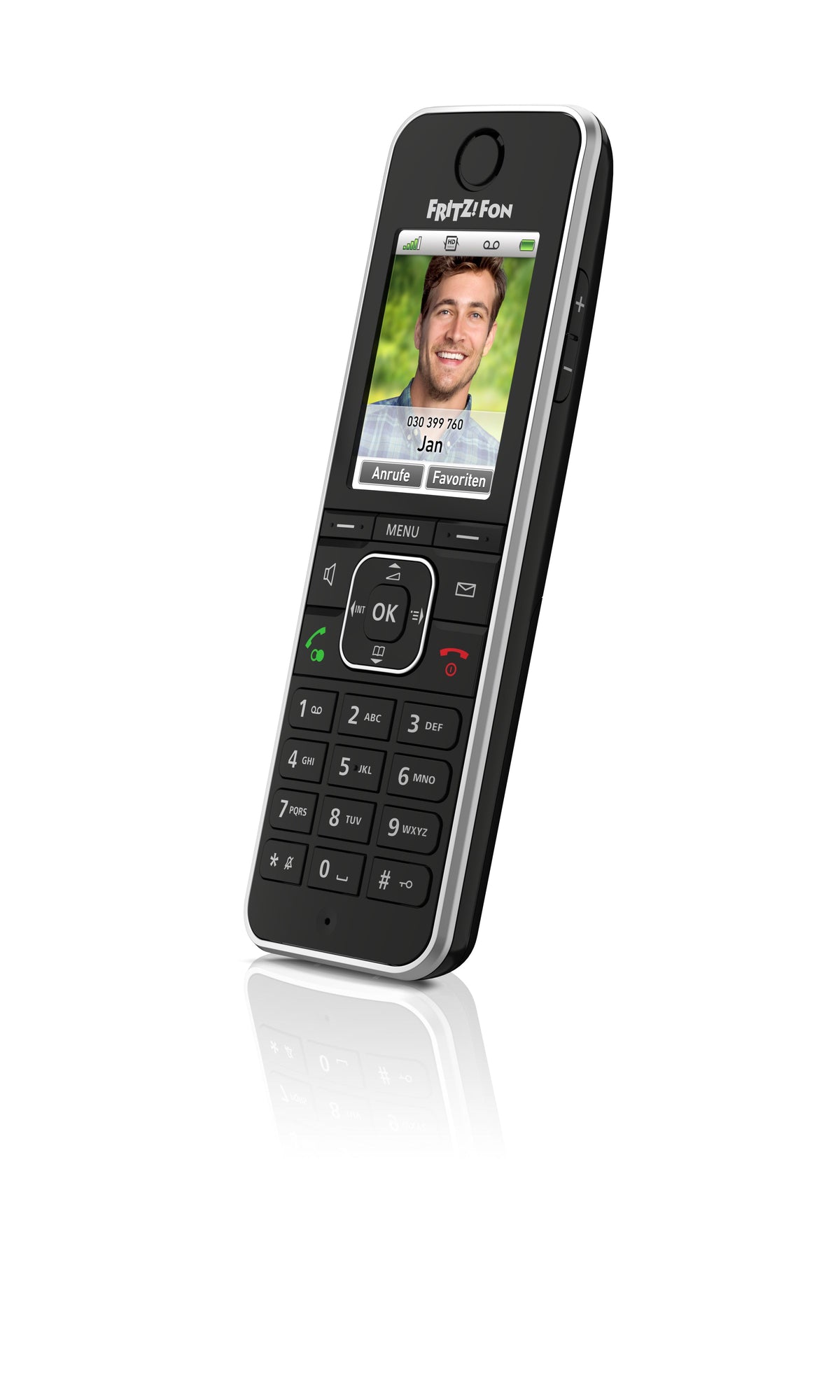 Avm Fritz!Fon C6 Black Ip Phone Wireless