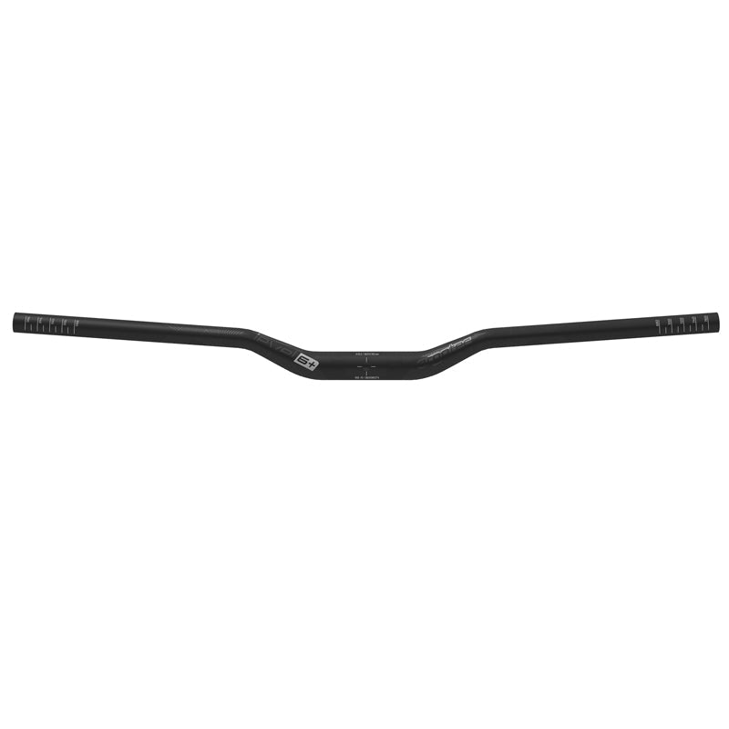 Stuur Ergotec Bar 30 Comfort Ø31.8Mm 30Mm Rise - Zwart Gezandstraald