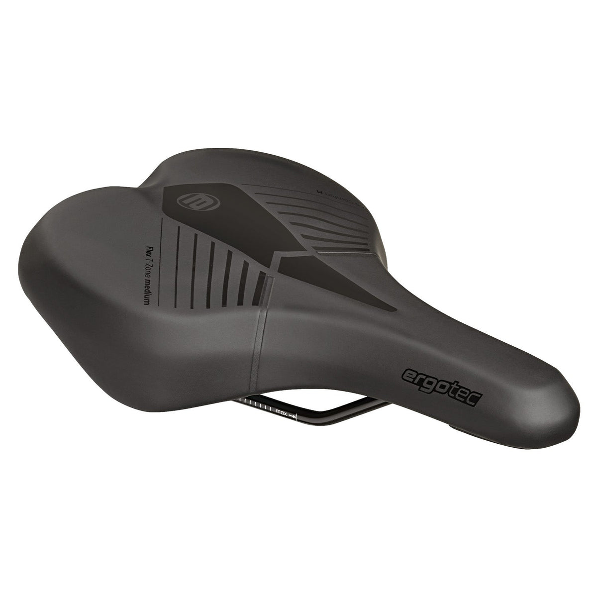 Fietszadel Ergotec Comfort M 265 X 190Mm Soft - Zwart