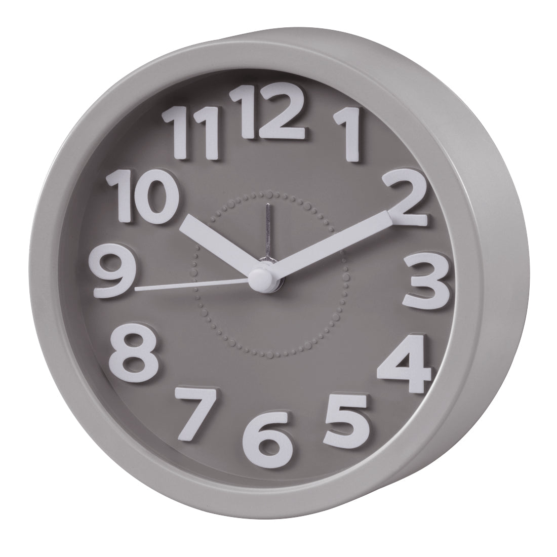 Hama Alarm Clock Retro, Round Taupe, Silent             186324