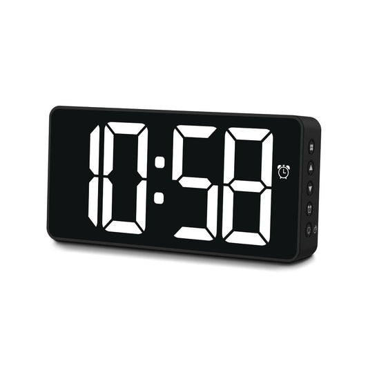 Hama Digital Alarm Clock Bali Wt Temperature, Night Mode   185896