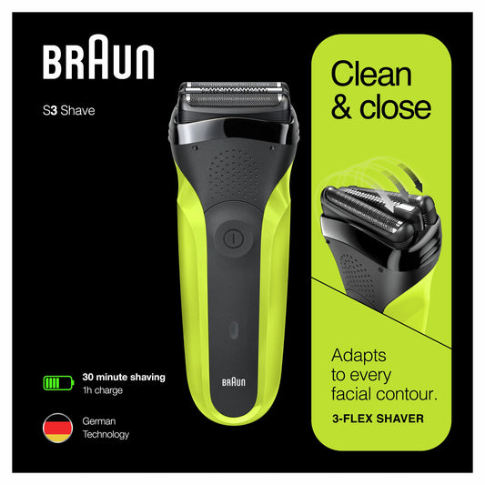 Braun Series 3 300 Black/Green