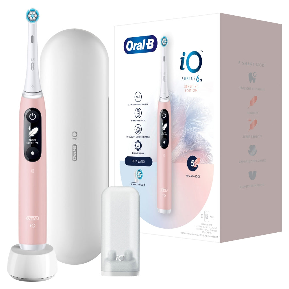 Oral-B Io Series 6 Pink Sand + Case                     Jas22