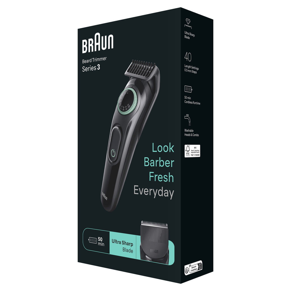 Braun Bt 3421 Beardtrimmer